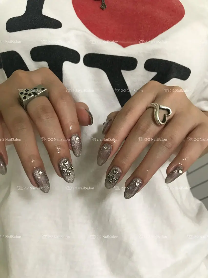 🌟🉐🉐🍒長さ出し+持ち込みデザイン2本やり放題の写真