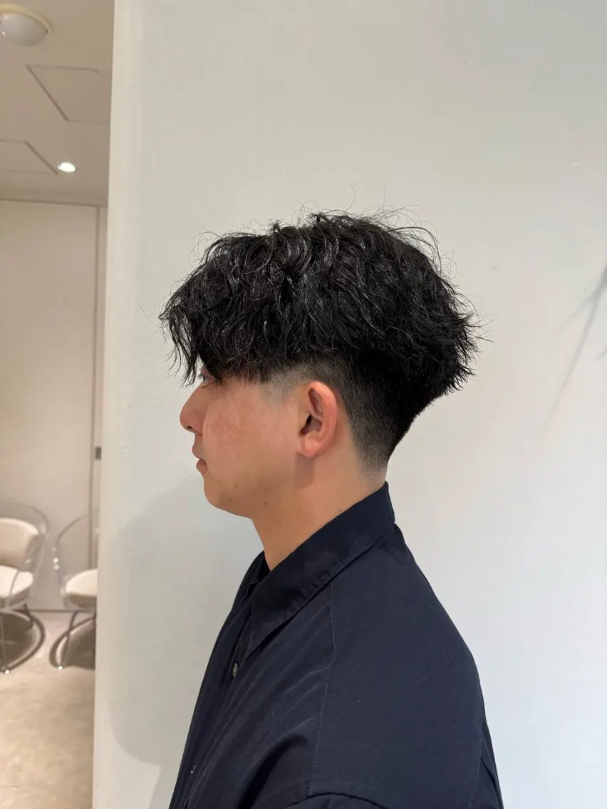 メンズ カット トリートメント 渋谷／トレンドヘア 蓮のヘアスタイル