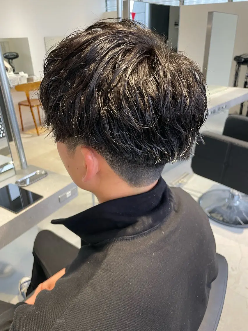 【MEN’S限定】ファイバープレックスパーマ＋カットの写真