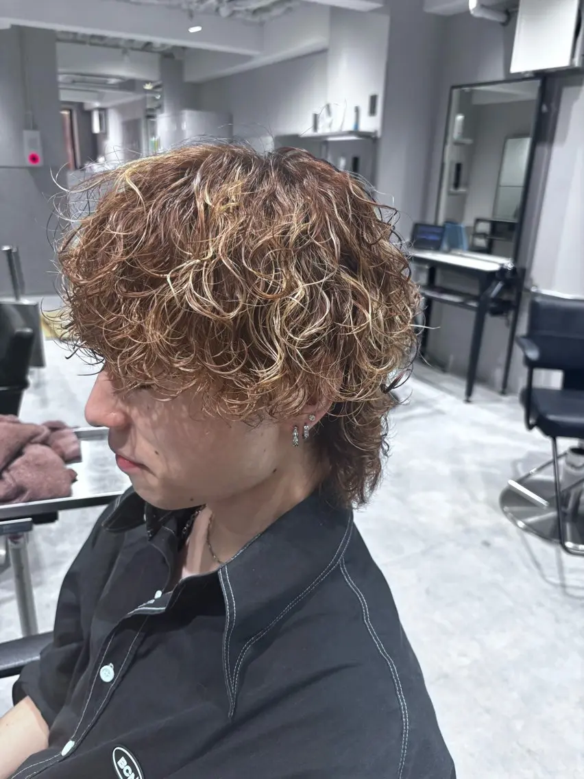 パーマ メンズ カット パーマ 🐺池袋 / メンズ パーマ / 高橋空楓のヘアスタイル