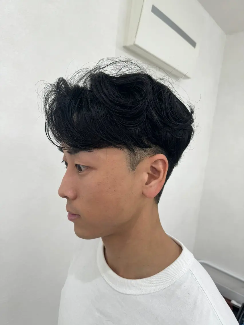 メンズカット&パーマの写真