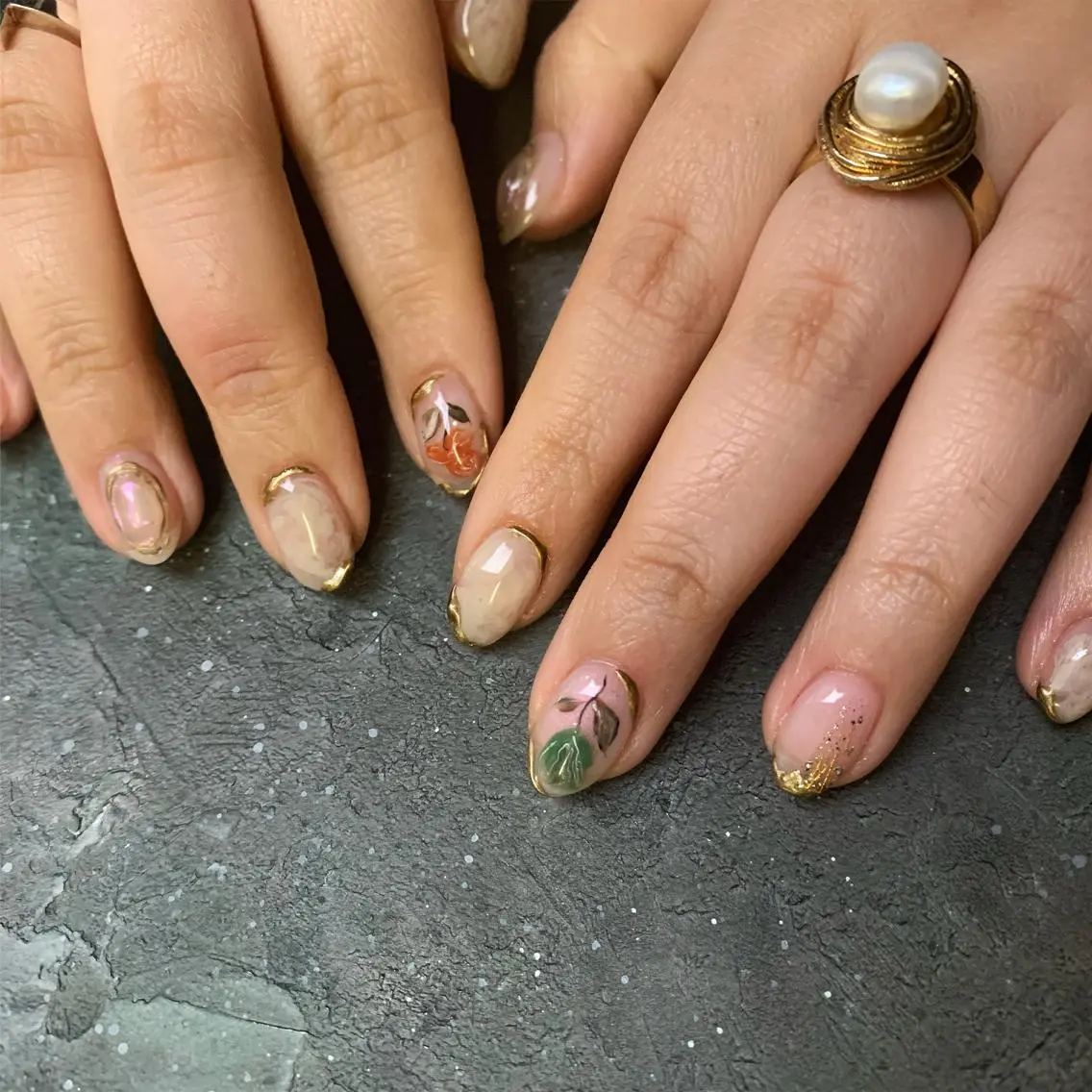 ネイル ハンドネイル ハンドケア lylynail YUUKAのネイルデザイン