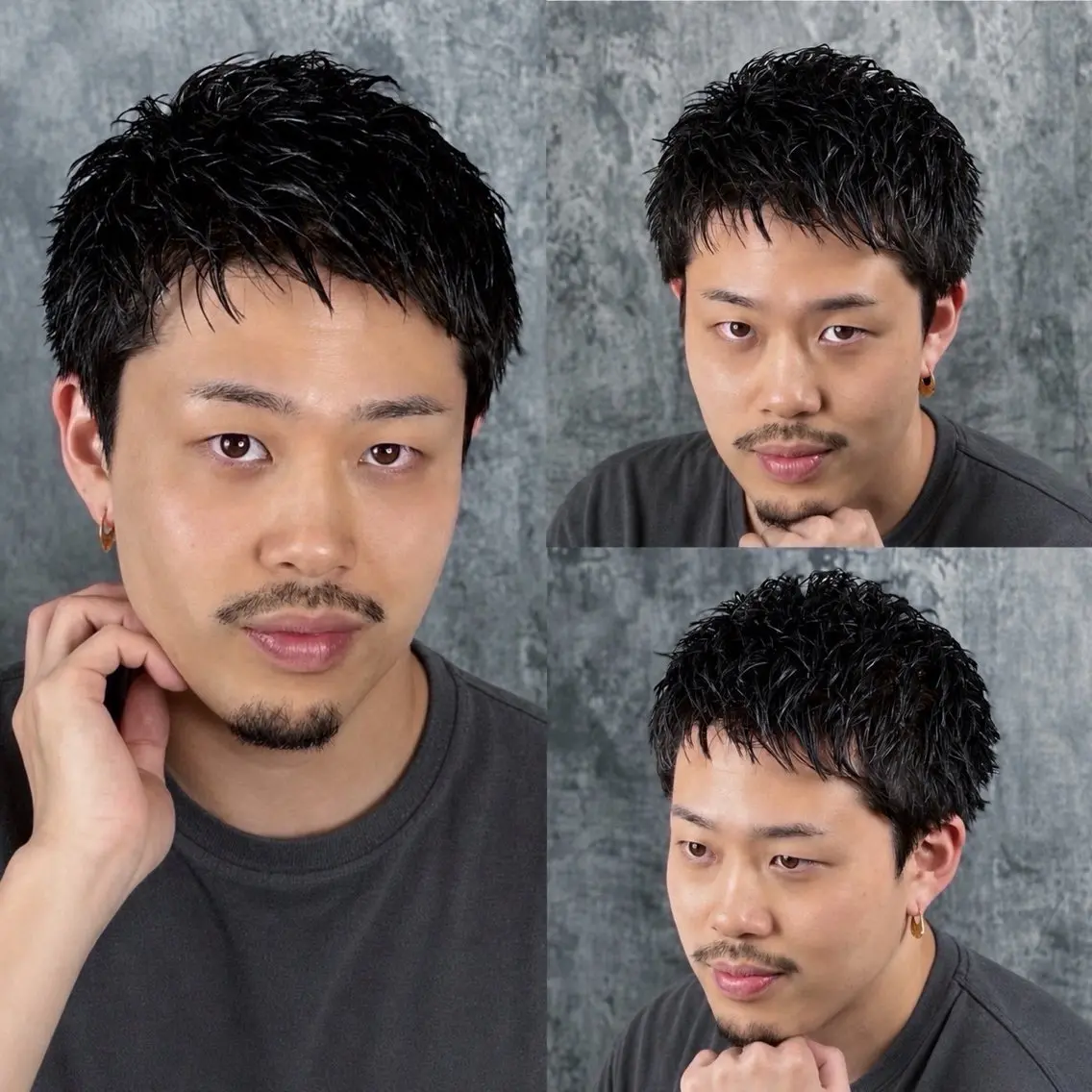 【メンズ】カット+形上記憶パーマ(毎朝のセットが楽になる!)の写真