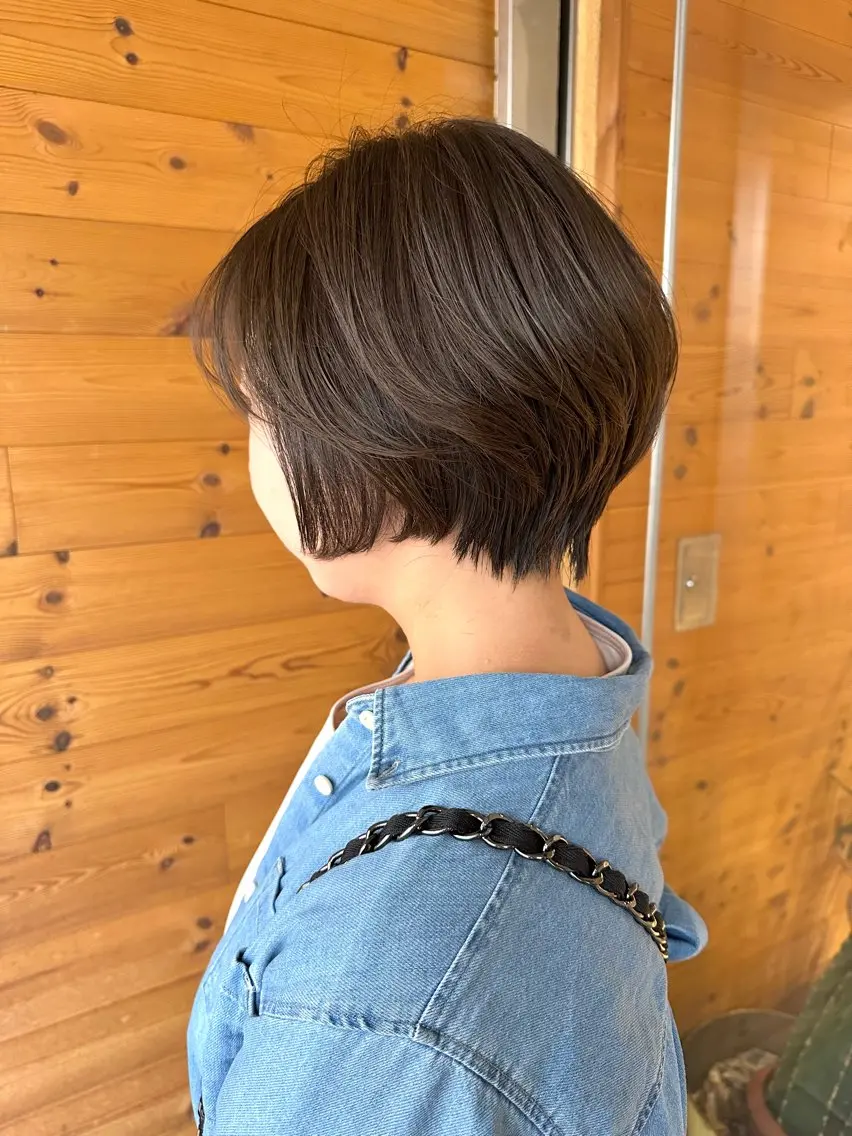ショート ショートボブ ボブ ショートヘア 和泉府中美容室 YUMEのヘアスタイル