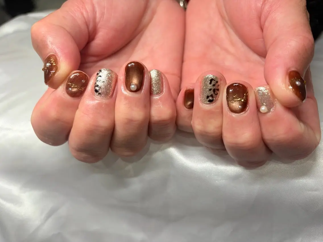 ネイル ハンドネイル 。*✧⛓️ mayu⛓️✧︎*。のネイルデザイン