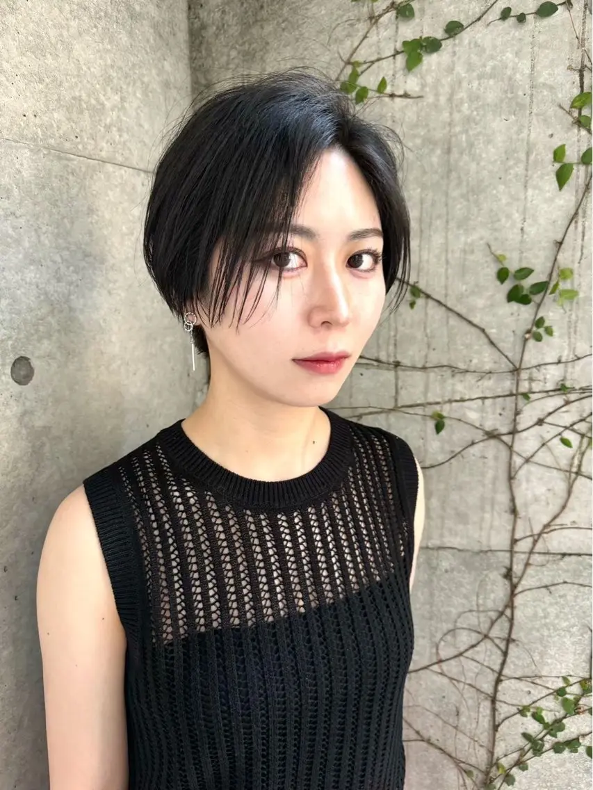 ショート 谷町四丁目/片山 朝陽/Le'aのヘアスタイル