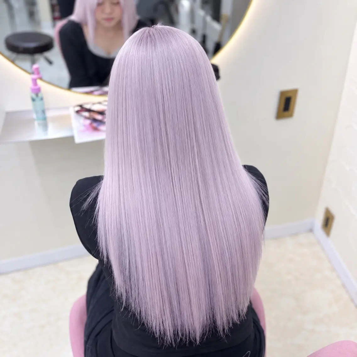 ロング カラー ヘアカラー トリートメント ヘッドスパ ハイトーン/ブリーチ 職人/森山陽向のヘアスタイル