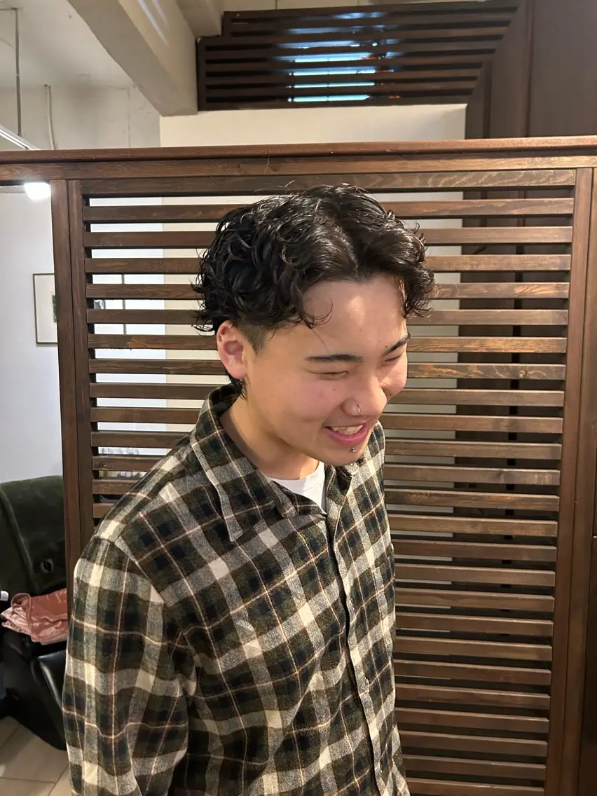 パーマ 渡邊 穂乃美のヘアスタイル
