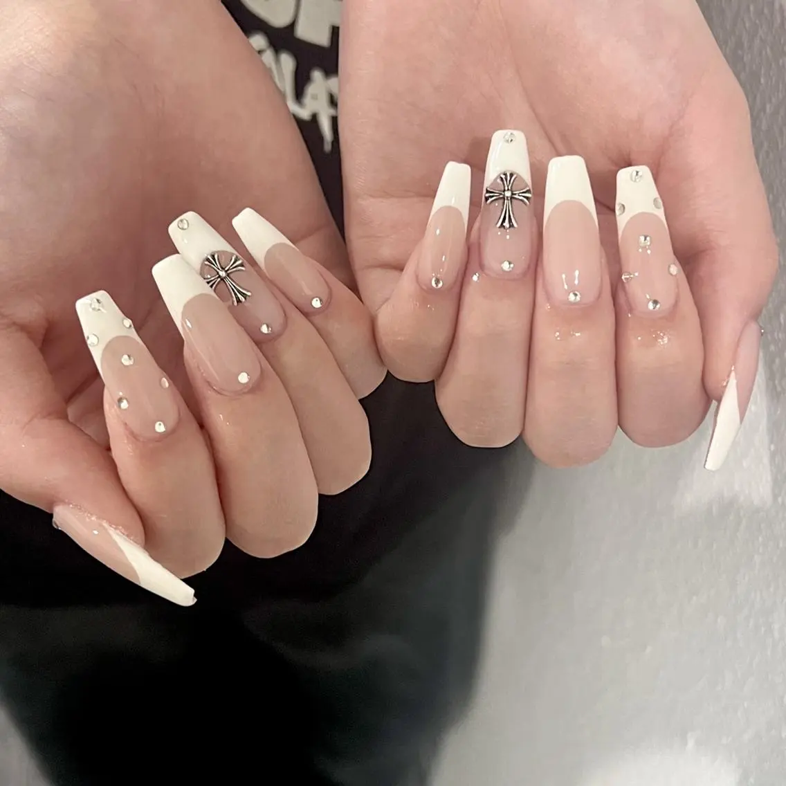 🩵チップ長さだし🩵フレンチ オフありの写真