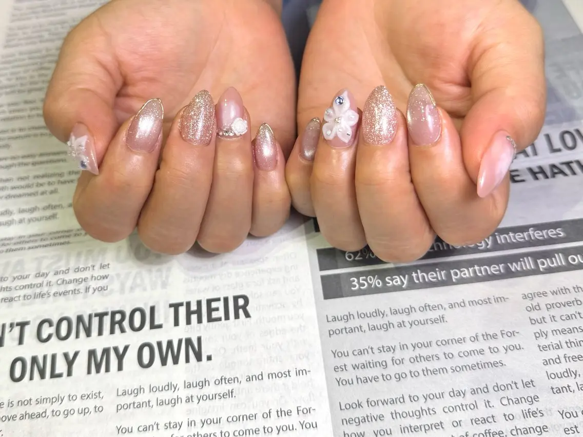 ネイル ハンドネイル Mnailsalon フィルイン対応サロンのネイルデザイン