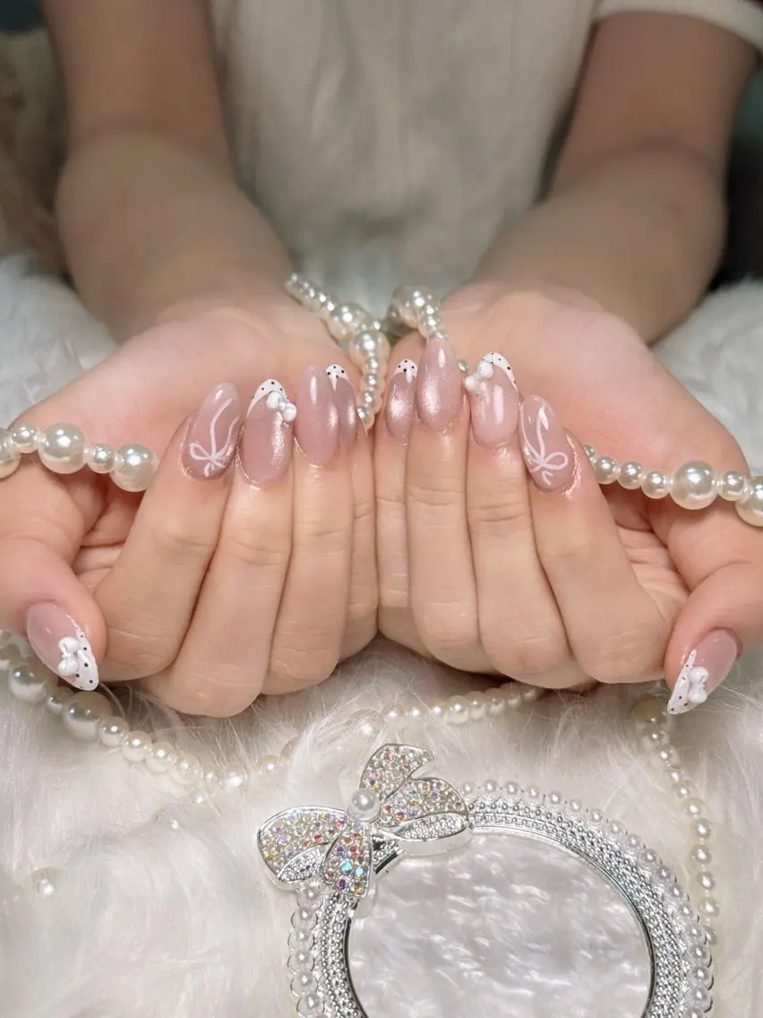 ネイル ジェルネイル 韓国ネイル シンプルネイル 夏ネイル ワンホンネイル NEM nailstudioのネイルデザイン
