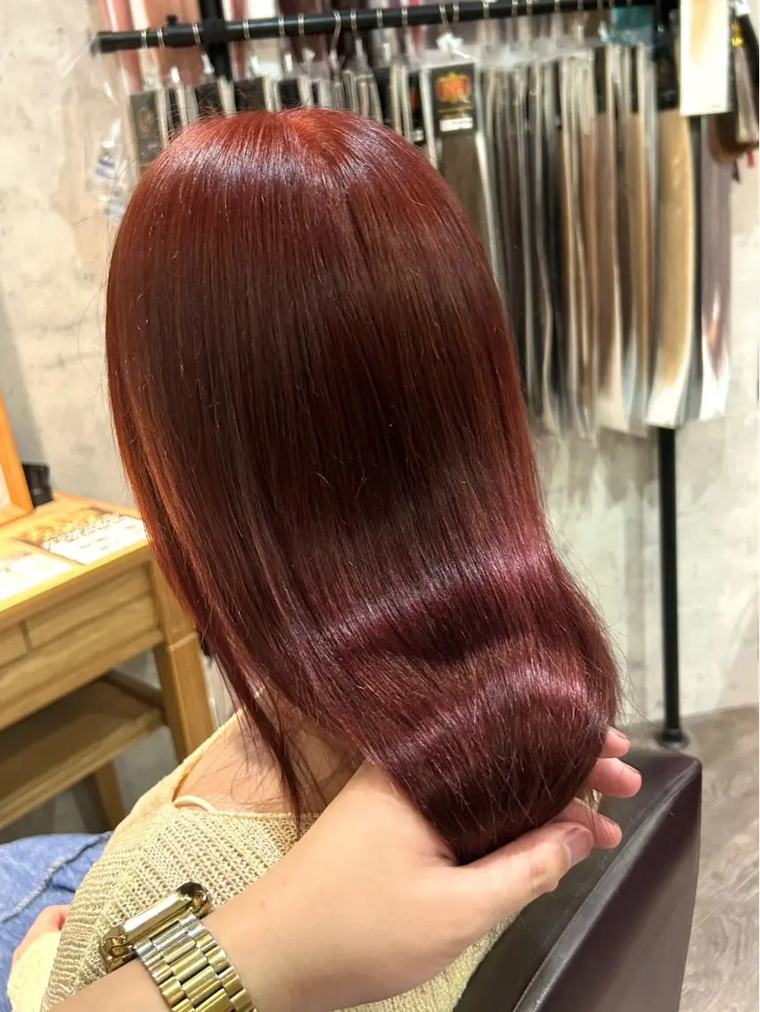 ロング ヘアカラー エクステ×ハイトーン 🌈KEISUKEのヘアスタイル