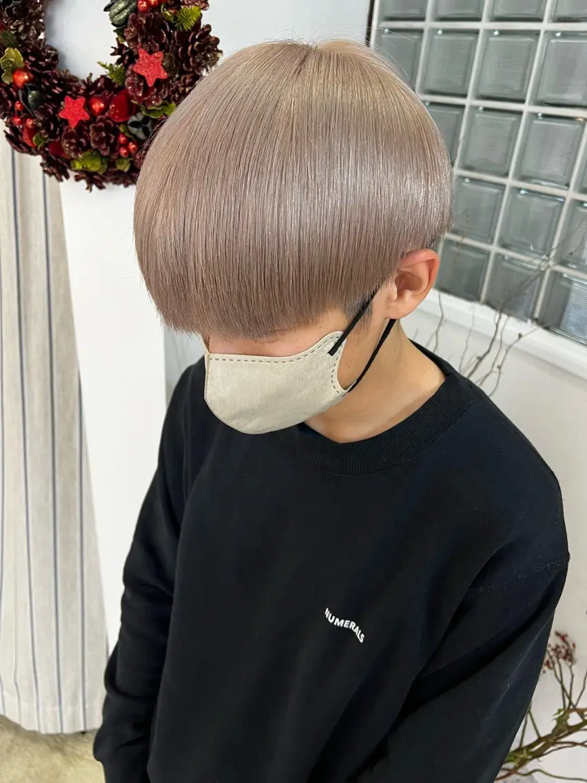 ショート カット ヘアカラー トリートメント 【YUIMARL】 TATSUYAのヘアスタイル