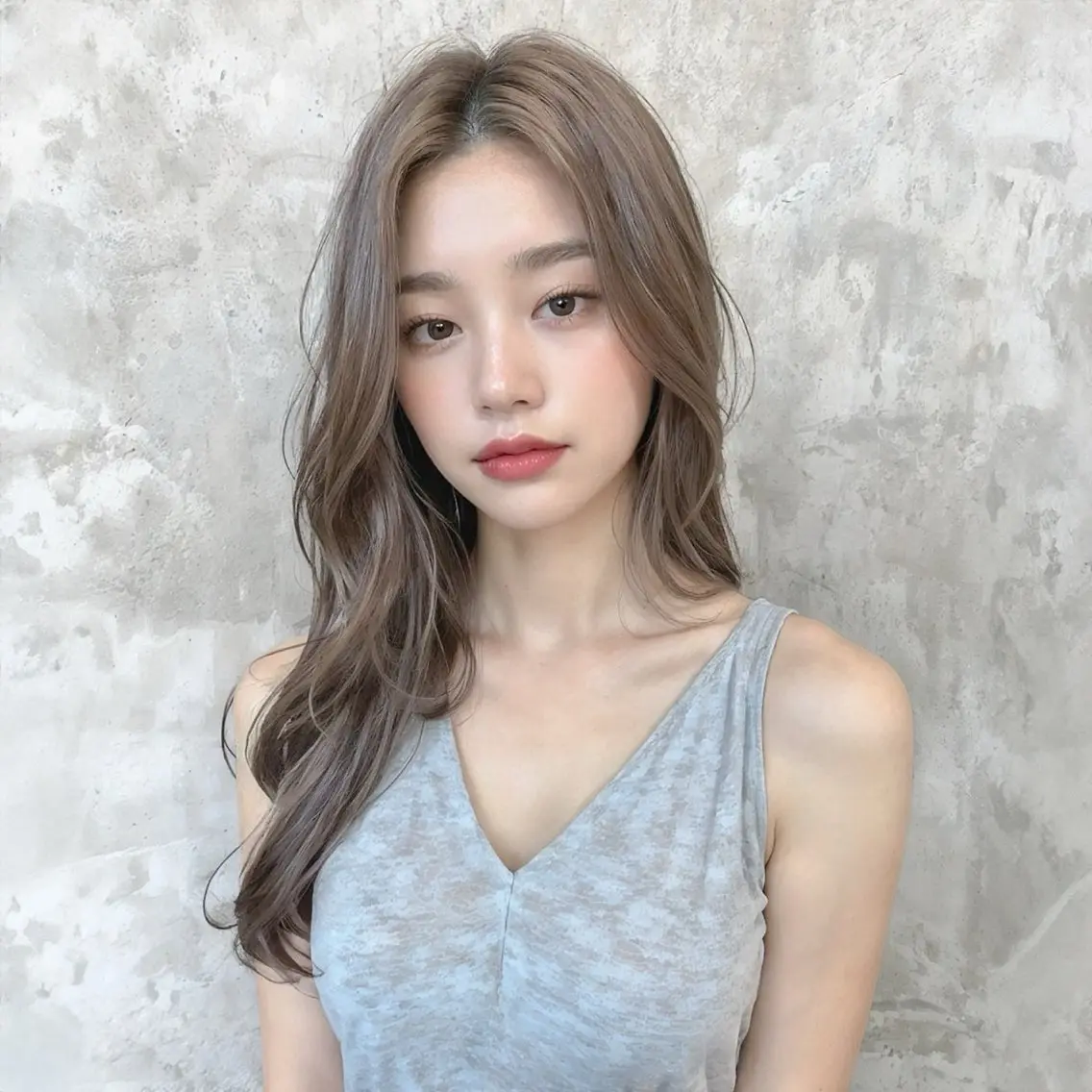 セミロング カット ヘアカラー トリートメント Re.Rize加古川 for ladiesのヘアスタイル