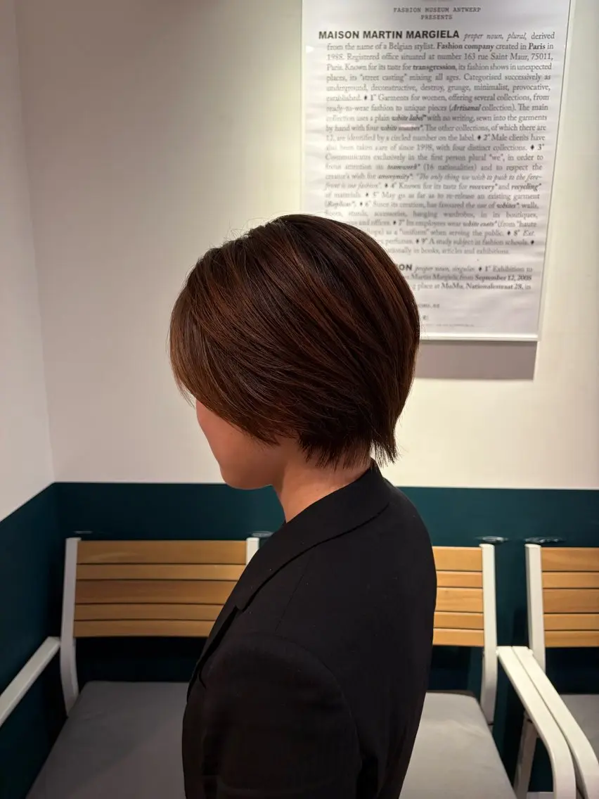 ショート hair brace 智之のヘアスタイル