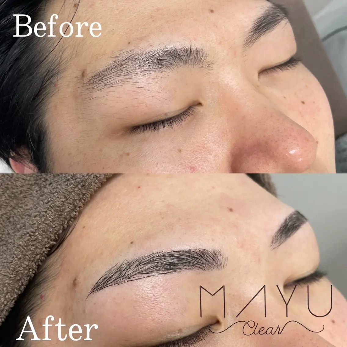 アイブロウ メンズ眉毛サロン⚪️ マユクリア北千住西口の眉毛・アイブロウイメージ