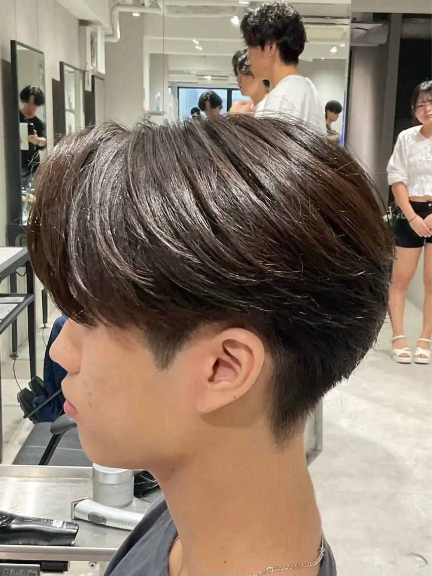 メンズ カット 縮毛矯正 メンズ縮毛矯正 Ⅰ池袋Ⅰ原田海朱のヘアスタイル