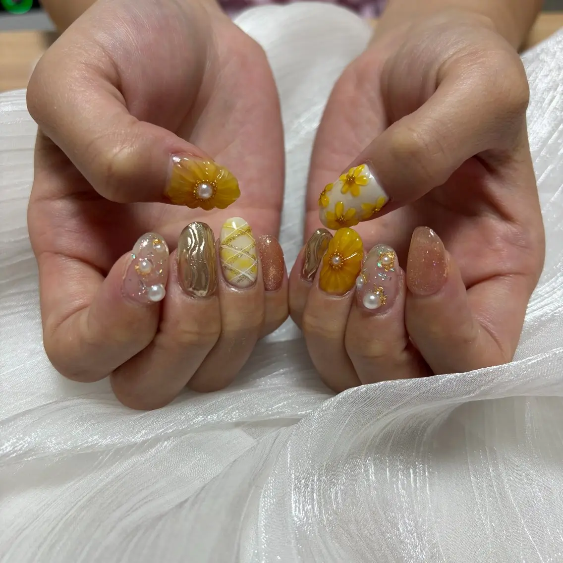 ネイル ハンドネイル nail salon éclatのネイルデザイン