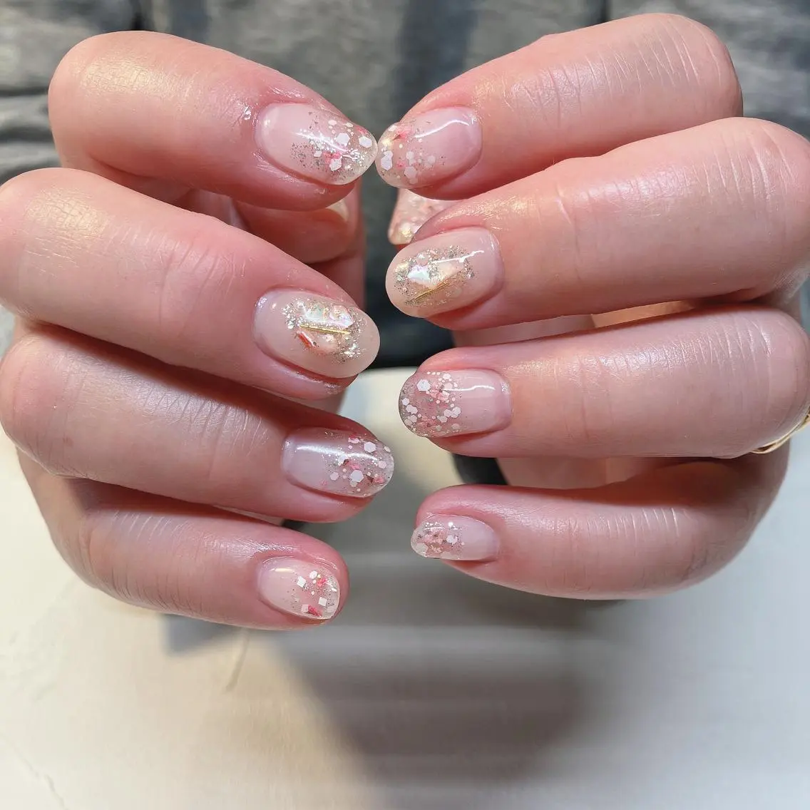ネイル 持ち込み 春ネイル ハンドネイル ハンドケア nails 🎀meのネイルデザイン