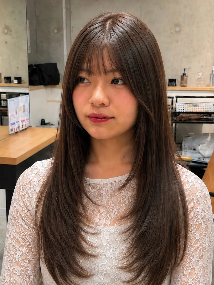 ロング カラー 谷本虎太郎 レイヤー🌈ボブのヘアスタイル