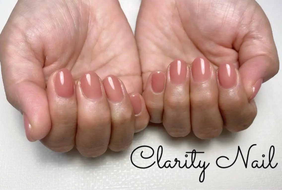 ネイル ワンカラーネイル ハンドネイル Clarity Nailのネイルデザイン