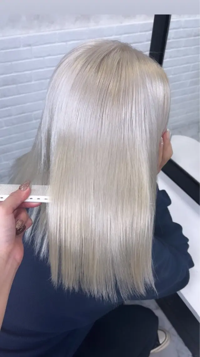 ミディアム Wistell 渋谷 ASUKAのヘアスタイル