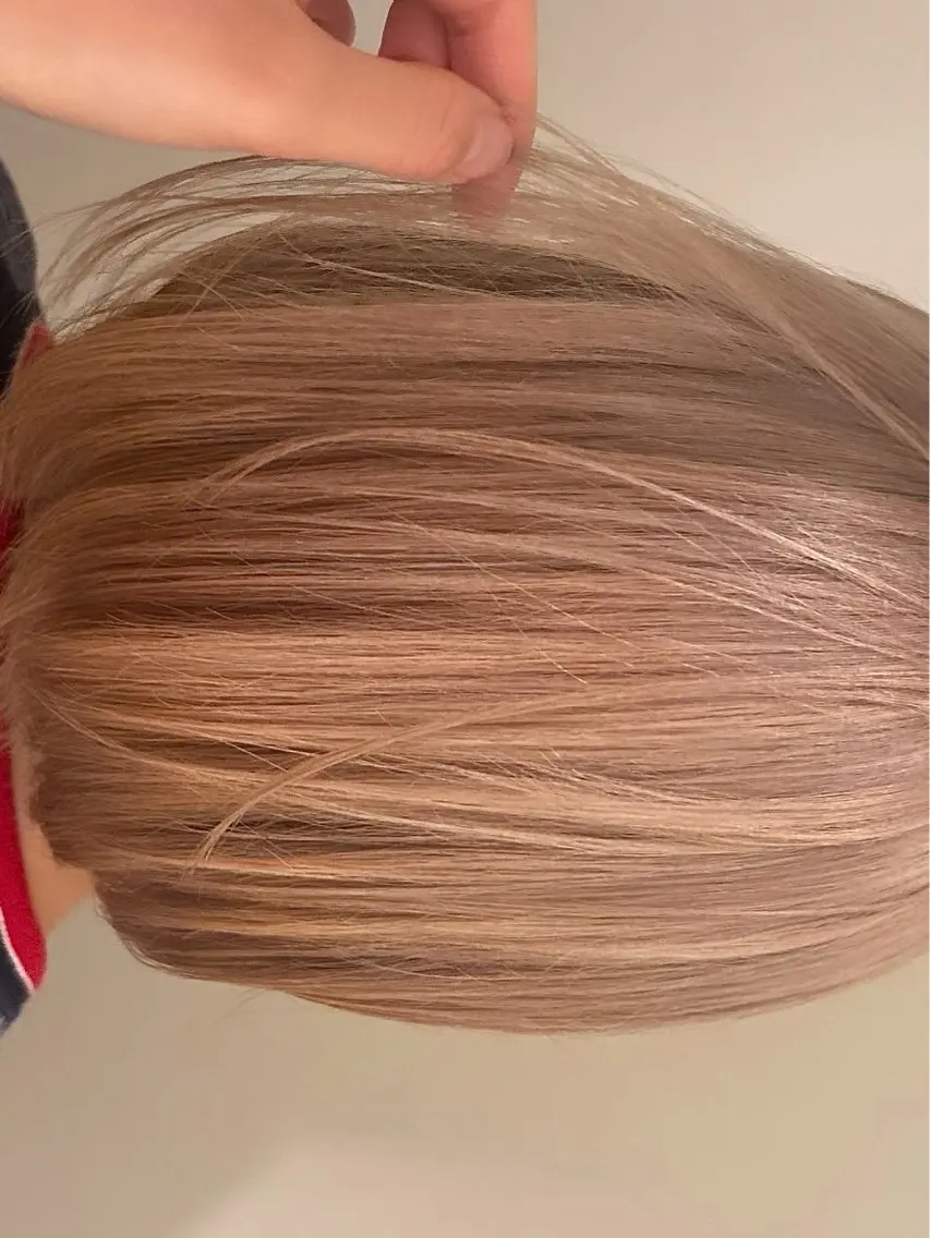 カラー ベージュカラー オレンジ ⭐︎ saayaのヘアスタイル