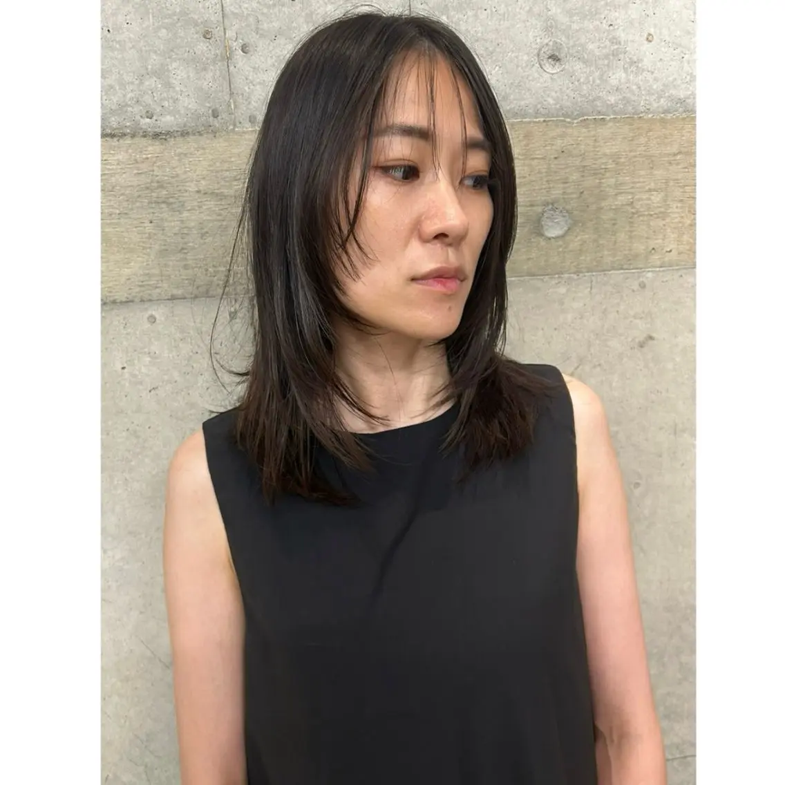 ミディアム カエデ🦔 カットモデルのヘアスタイル