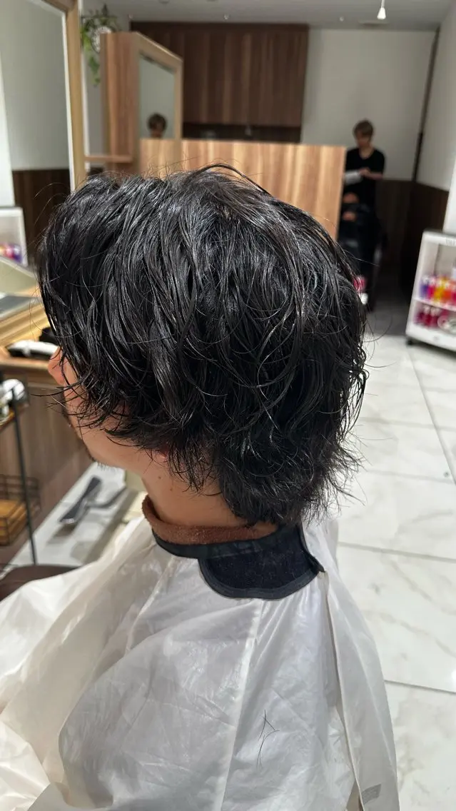 パーマ メンズ ✨本格的韓国スタイル 特化✨ﾊﾙｶ✨️のヘアスタイル