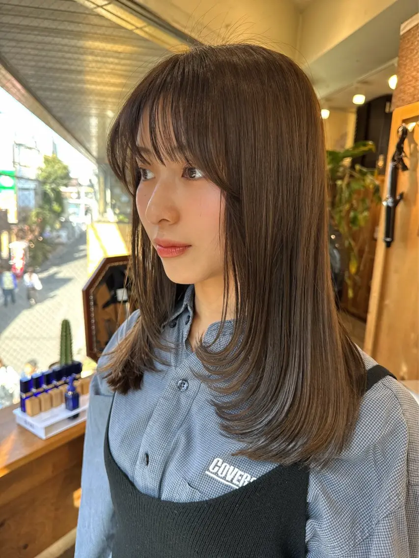 💇♀️U24レイヤーカット+バイカルテトリートメント(SNS用で写真、動画撮らせて頂きます。)の写真