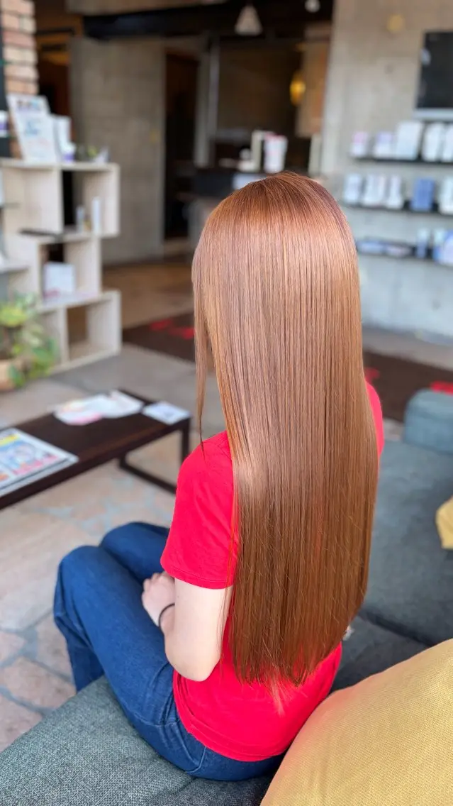 ロング カラー カット ヘアカラー トリートメント LAPIS 東口店のヘアスタイル