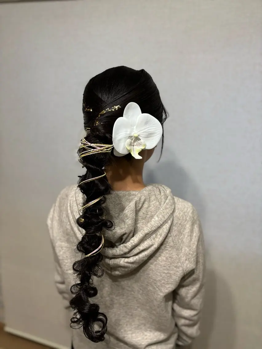 ヘアアレンジ ヘアセット hair salon【クラン】のヘアスタイル