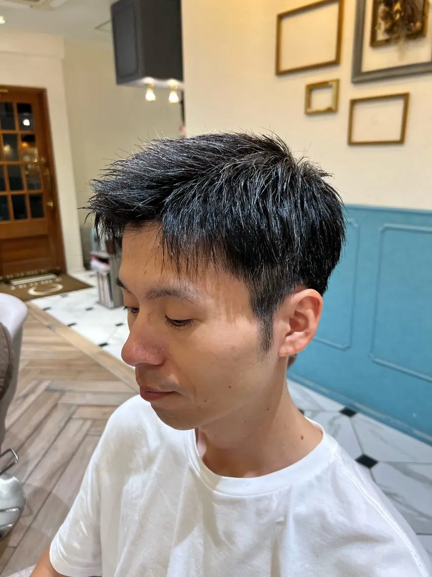 メンズ メンズベリーショート 遠藤 カンナのヘアスタイル
