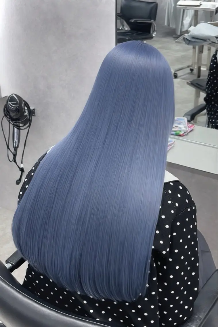 カラー 齊藤 千隼のヘアスタイル