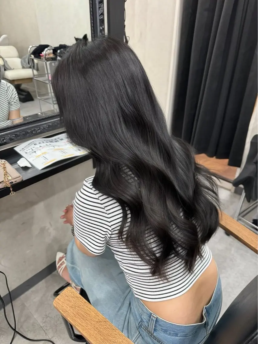 ロング カラー あさひ 🤍🎀のヘアスタイル