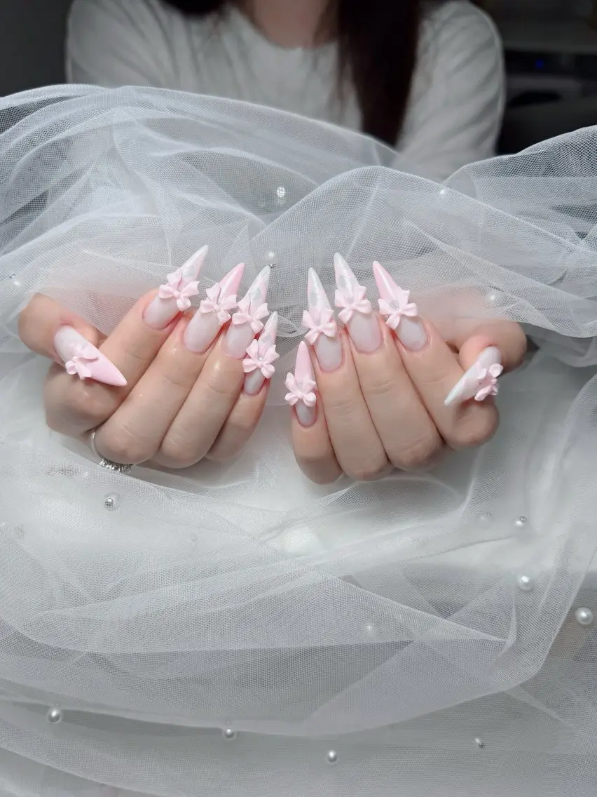 ネイル アートネイル 韓国ネイル 持ち込み ワンホンネイル ハンドネイル Lenie Nail Salonのネイルデザイン