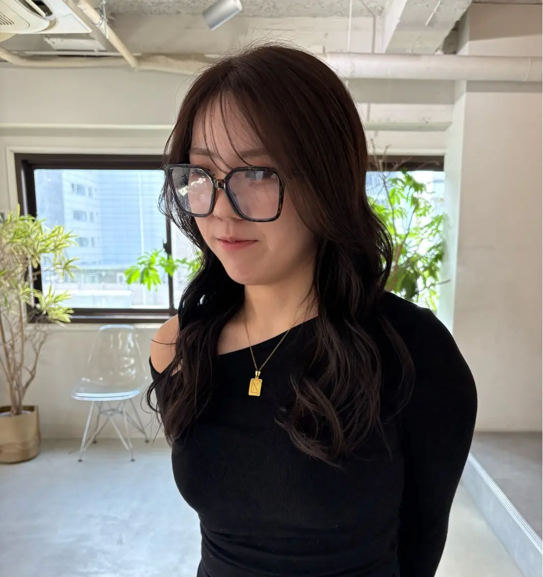カラー ブラウンカラー ヘアカラー 砂原 みゆきのヘアスタイル