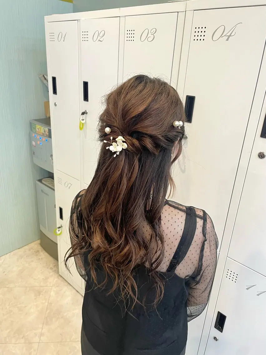 ロング 亀川蓮 Agu hairのヘアスタイル