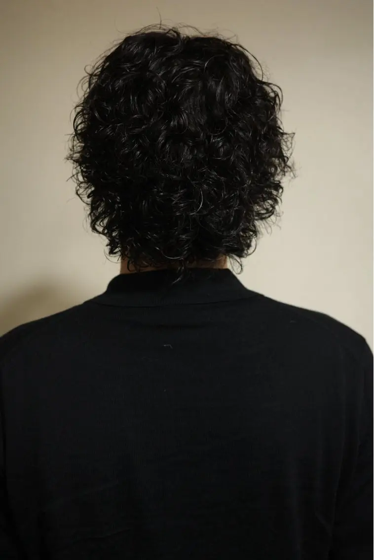 ショート パーマ メンズ メンズパーマ パーマ 浅岡 昭汰のヘアスタイル