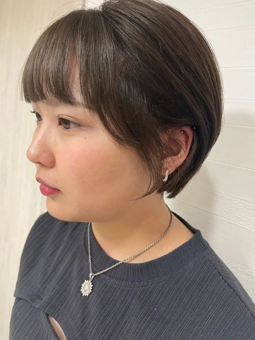 ショート ボブ/暖色/デザイン KOYUKI⛄️のヘアスタイル