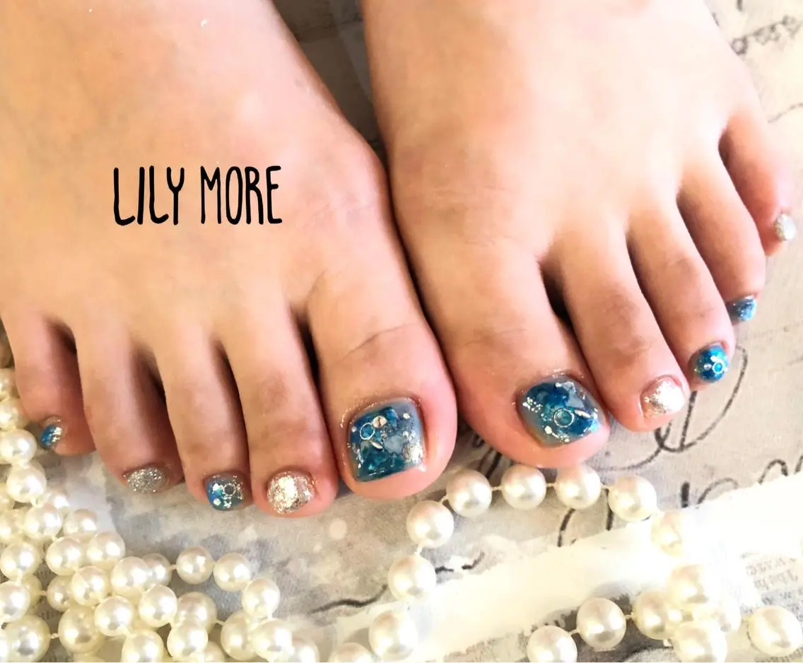 ネイル ニュアンスネイル Lily closetのネイルデザイン