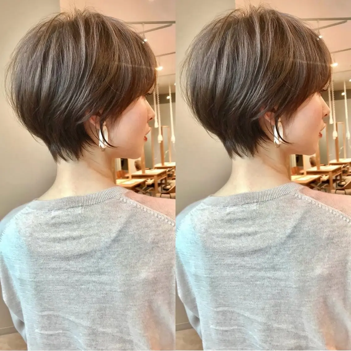 ショート カラー 似合わせカット ショートヘア 豊中/ショート特化/ 似合わせ/たかいのヘアスタイル