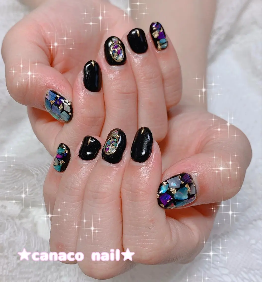 ネイル アートネイル ジェルネイル パラジェル ストーンネイル ハンドネイル ハンドケア ベテランネイル cnc nailのネイルデザイン