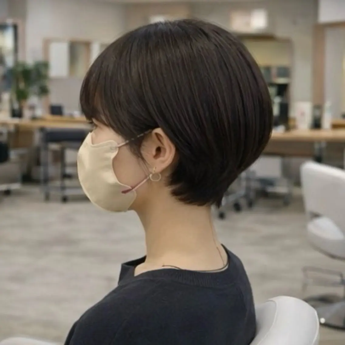 ショート 似合わせカット ショートヘア トリートメント manami/ ハッシュレイヤーのヘアスタイル