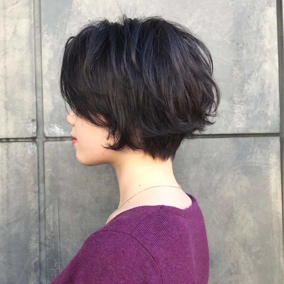 ショート タンバルモリ ムルギョル巻き 韓国風ヘア シースルーバング ショートヘア K-POP好き美容師 🇰🇷Kai.Yのヘアスタイル