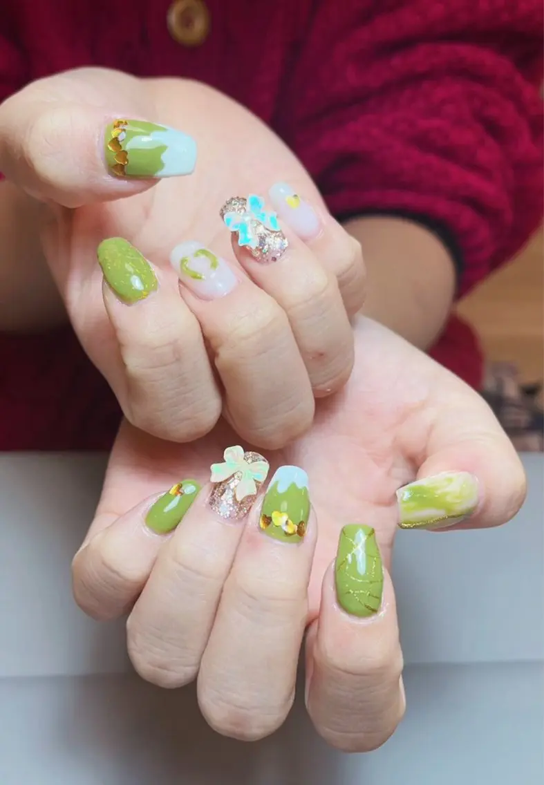 ネイル ハンドネイル 🌟桜beauty 🌟プロ ネイリストのネイルデザイン
