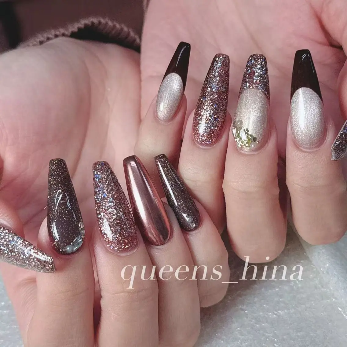ネイル ハンドネイル Queens みなみのネイルデザイン