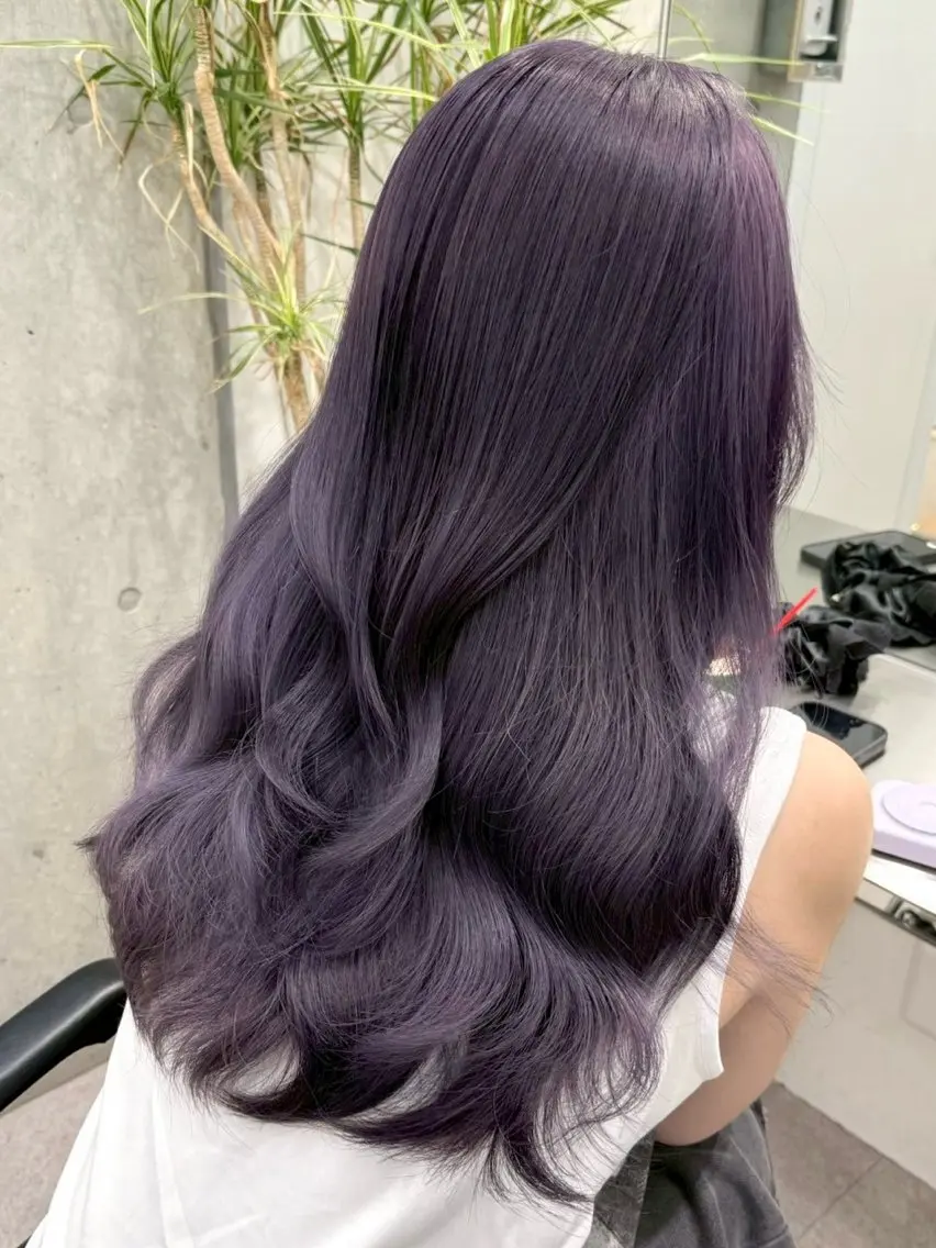 ロング ヘアカラー ヘーゼルブラウン🤎 ゆり🫧のヘアスタイル