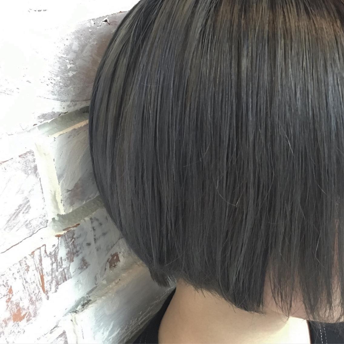 ショート 【渋谷で人気】艶髪× 髪質改善/ツヤカラーのヘアスタイル