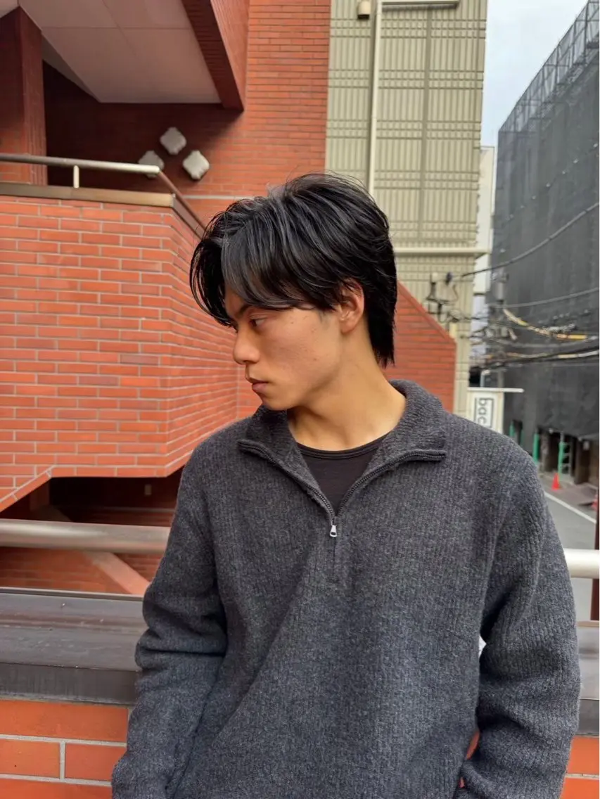 パーマ メンズ keany錦糸町 ハセベユウのヘアスタイル